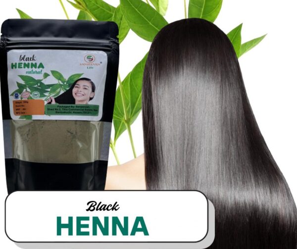BLACK HENNA 100GM X2 PACKS