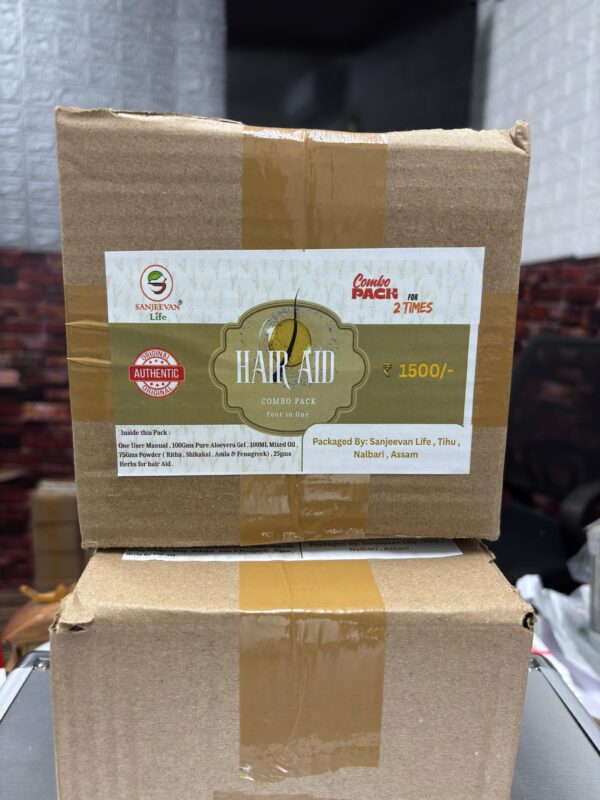 Hair Aid Pack for 2 Time use