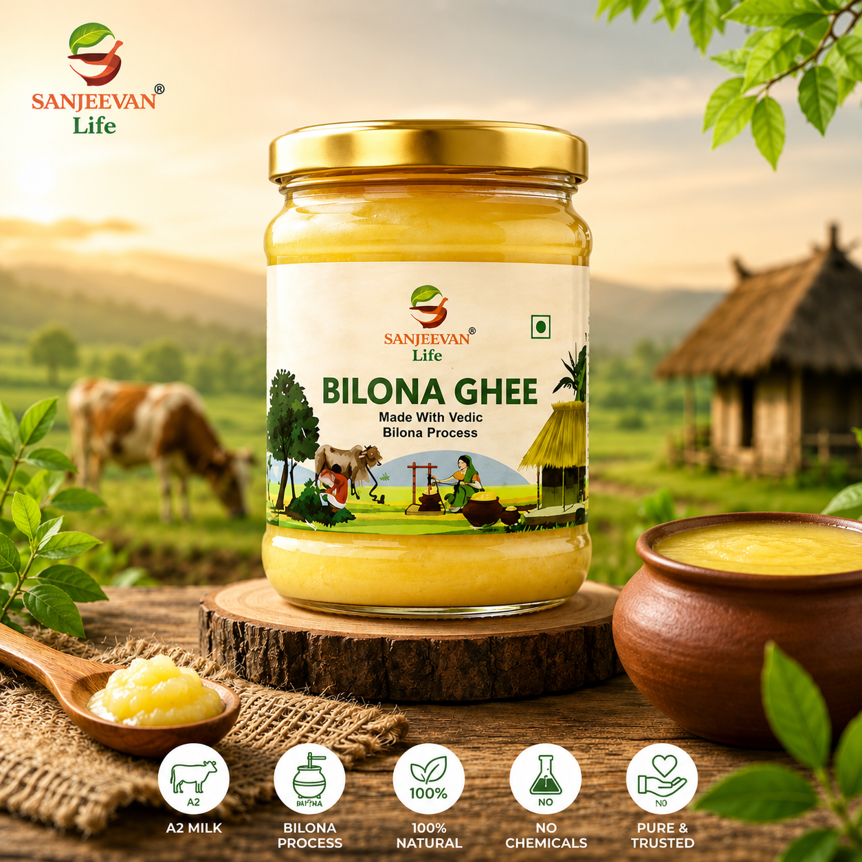 Bilona Ghee 100 ML