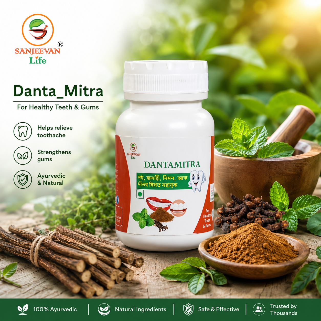 Dantamitra Powder x 3